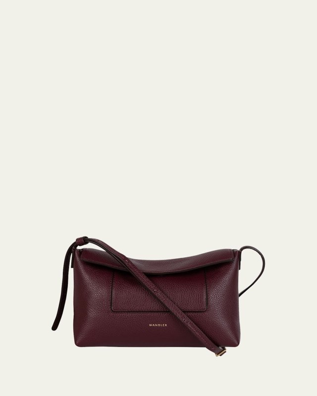 Penelope Mini Slouch Leather Crossbody Bag